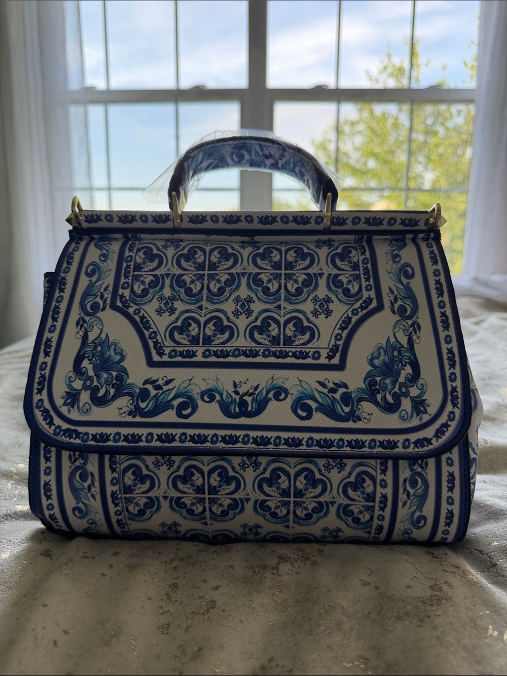 Statement royal handbag - Picture 7 of 13